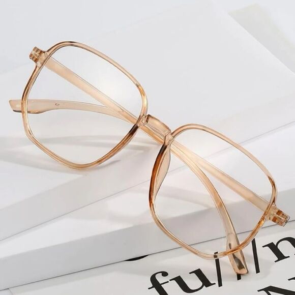 Square Frame Anti-Blue Light Glasses - Picture 1 of 9